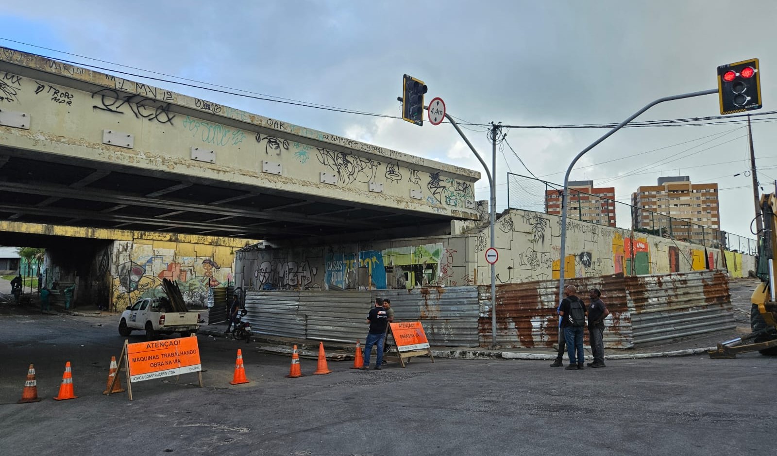 imagem aberta da área do viaduto